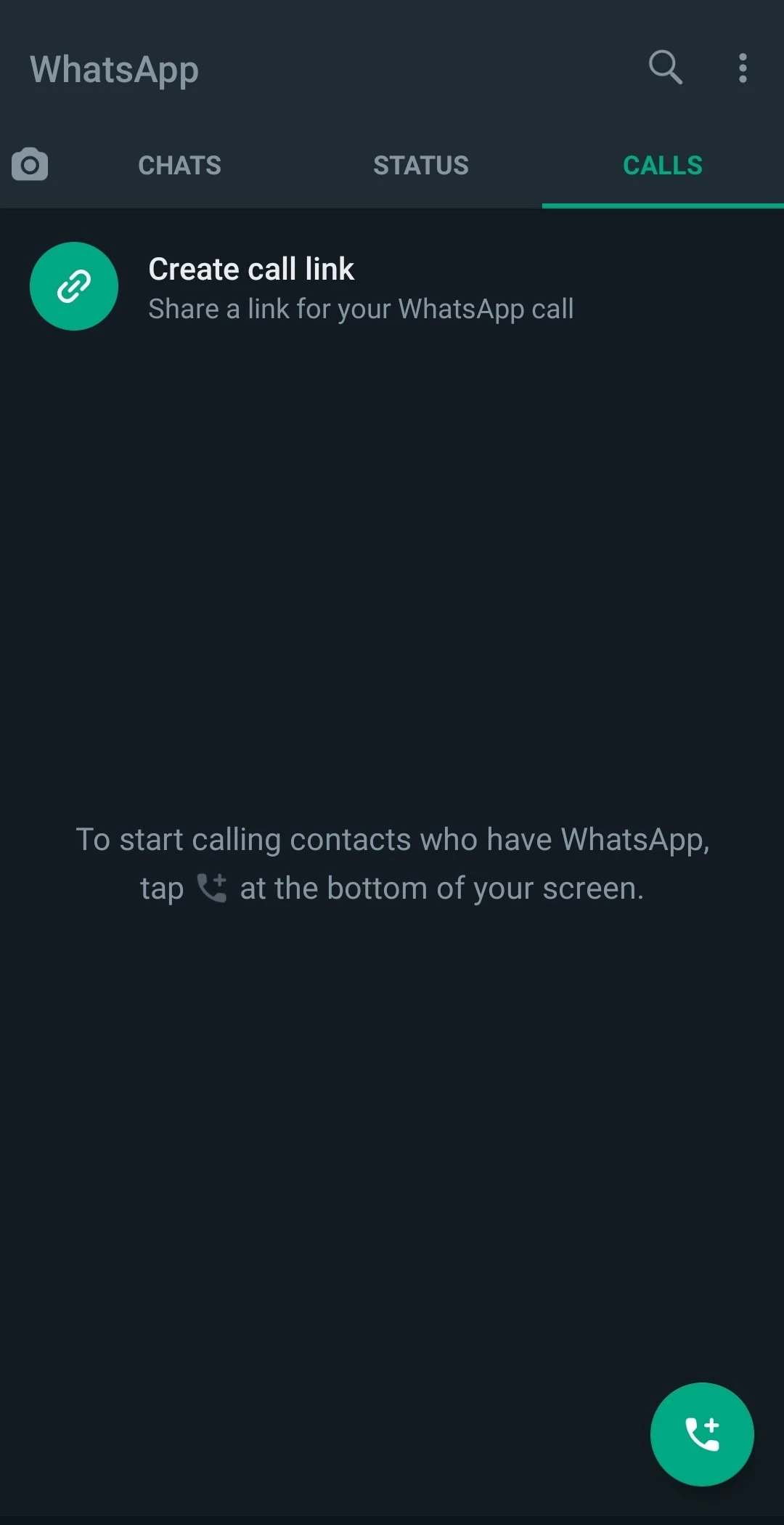 Whatsapp Beta — skærmbillede 1