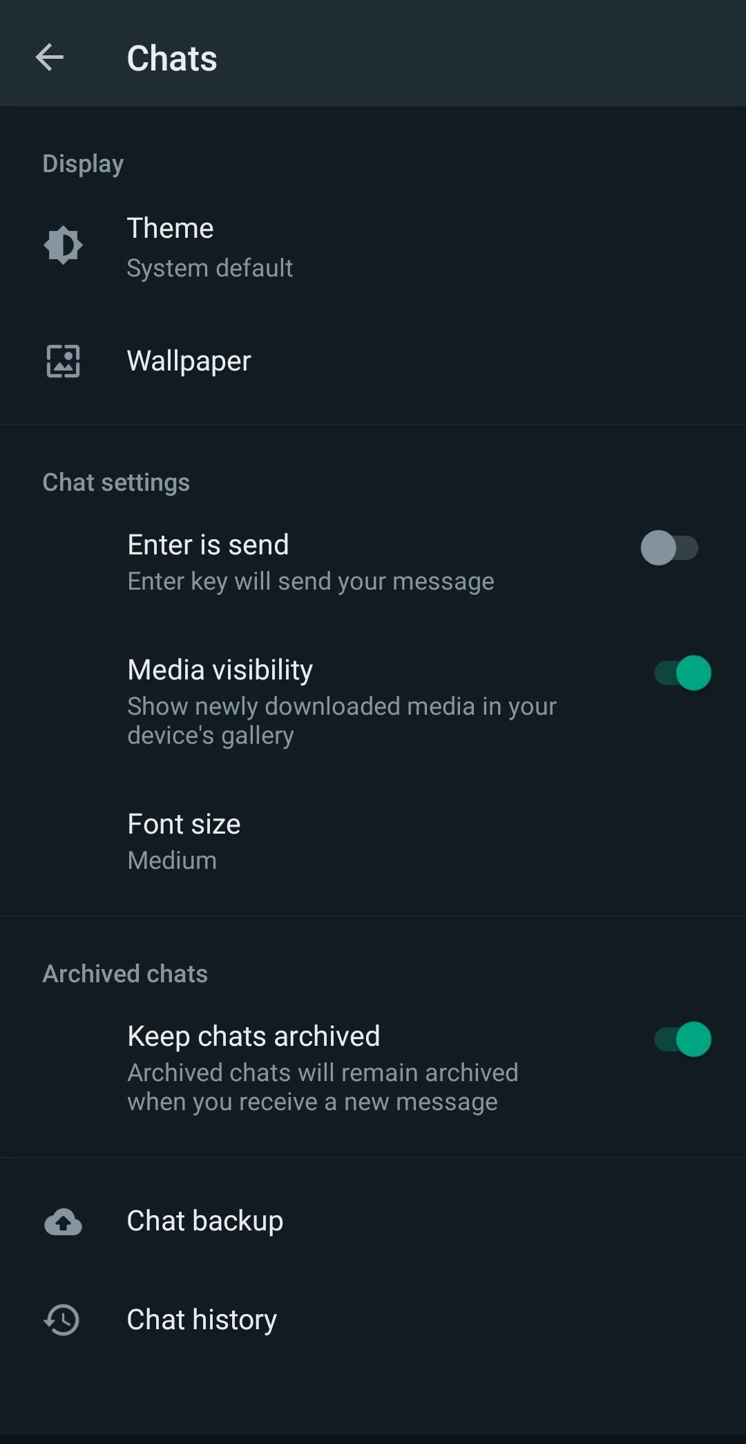 Whatsapp Beta — skærmbillede 2
